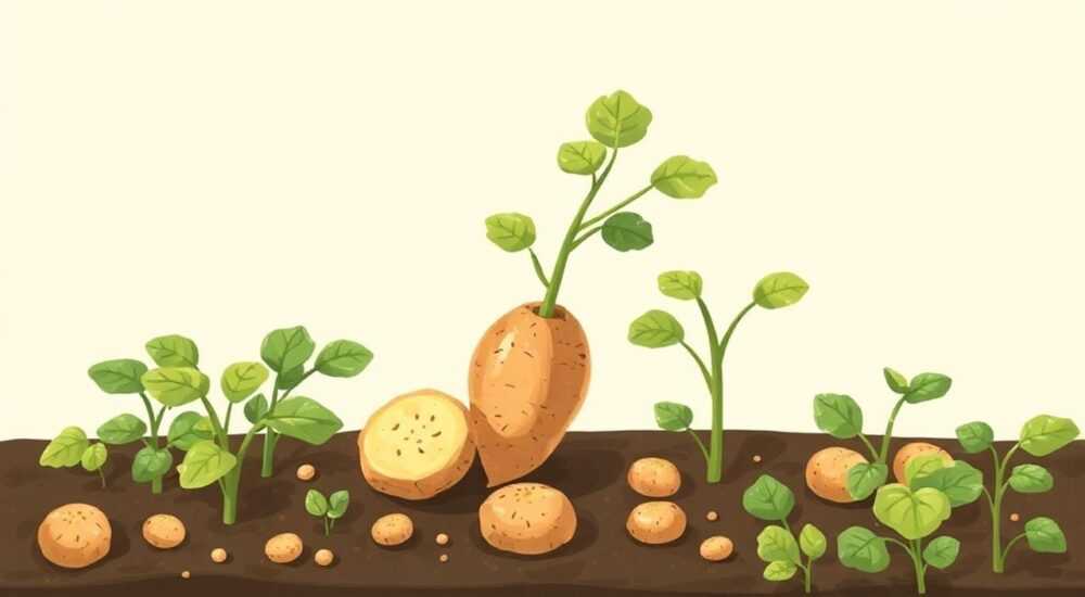 Как обновить картофель для посадки