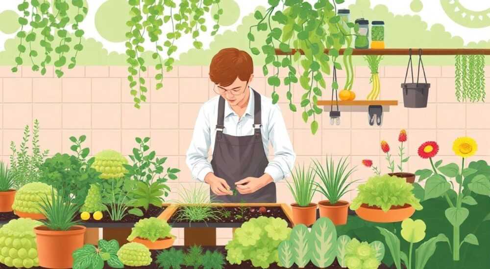 Как организовать огород