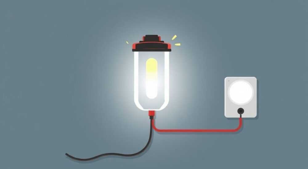 Как подключить аварийный светильник с аккумулятором к 220v