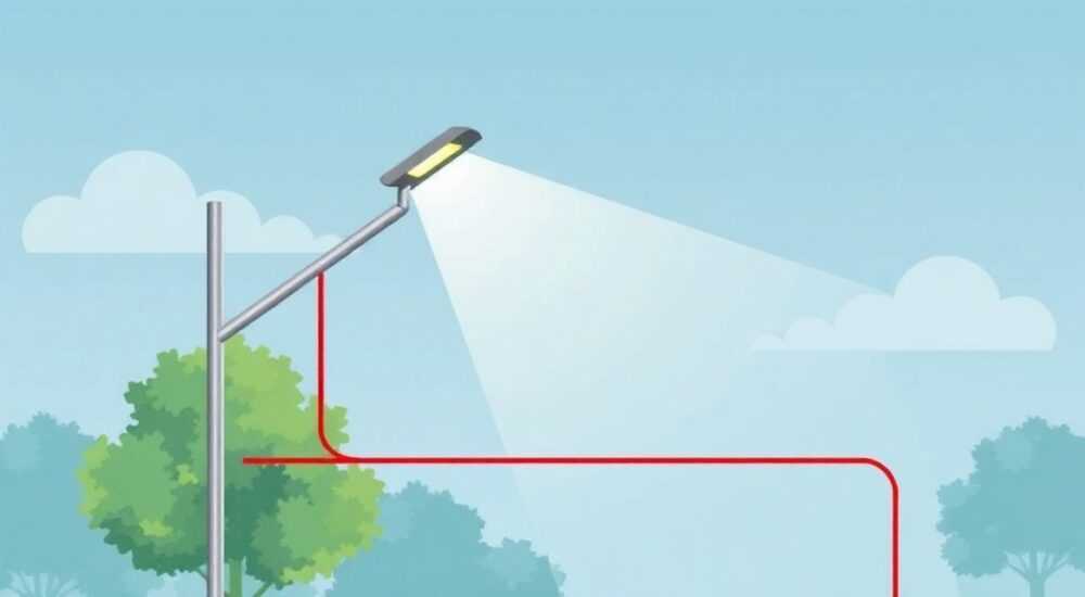Как подключить фотореле к уличному прожектору