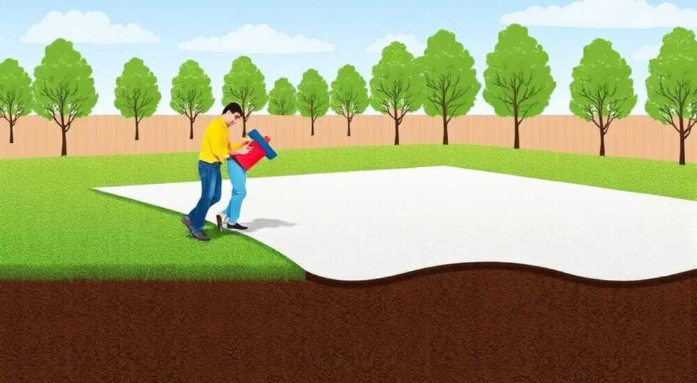 Как пользоваться геотекстилем для укрытия почвы между растениями