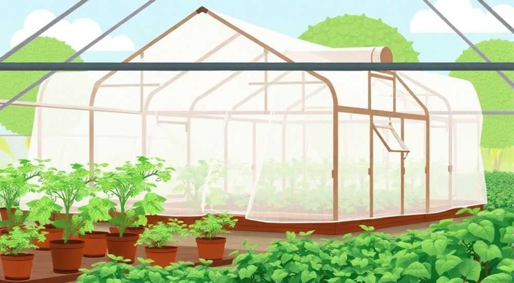 Как пользоваться затеняющей сеткой для теплиц