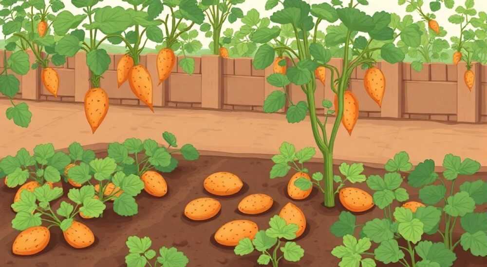 Как посадить батат на огороде в средней полосе