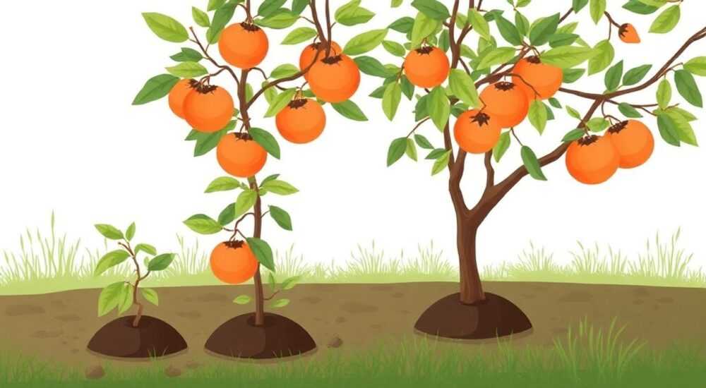 Как посадить хурму саженцы весной