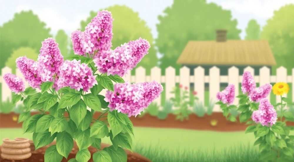 Как посадить сирень на даче