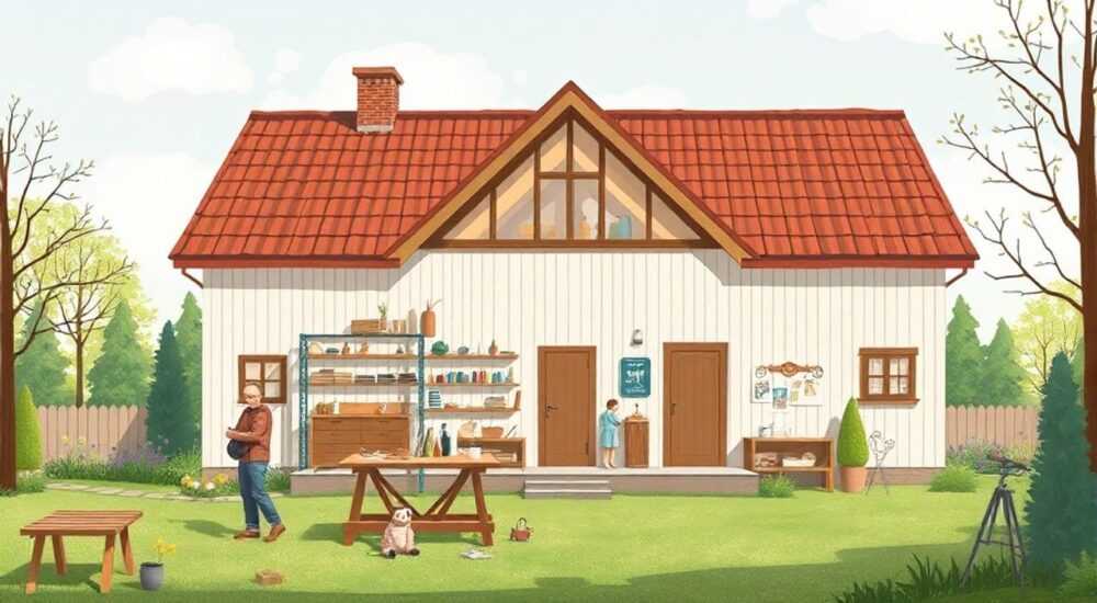 Как построить мастерскую на даче
