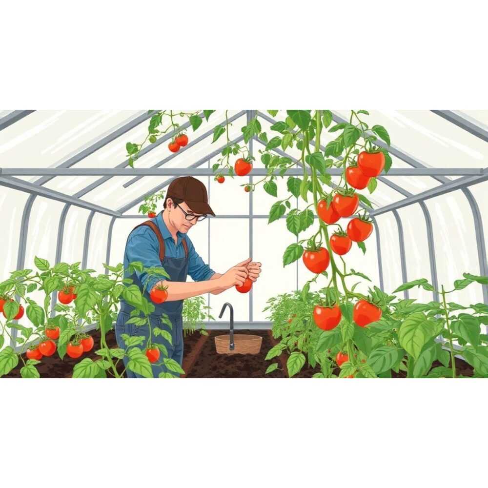 Как правильно подвязывать помидоры в теплице пошаговое