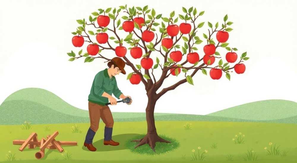Как правильно прививать плодовые деревья весной для начинающих яблони