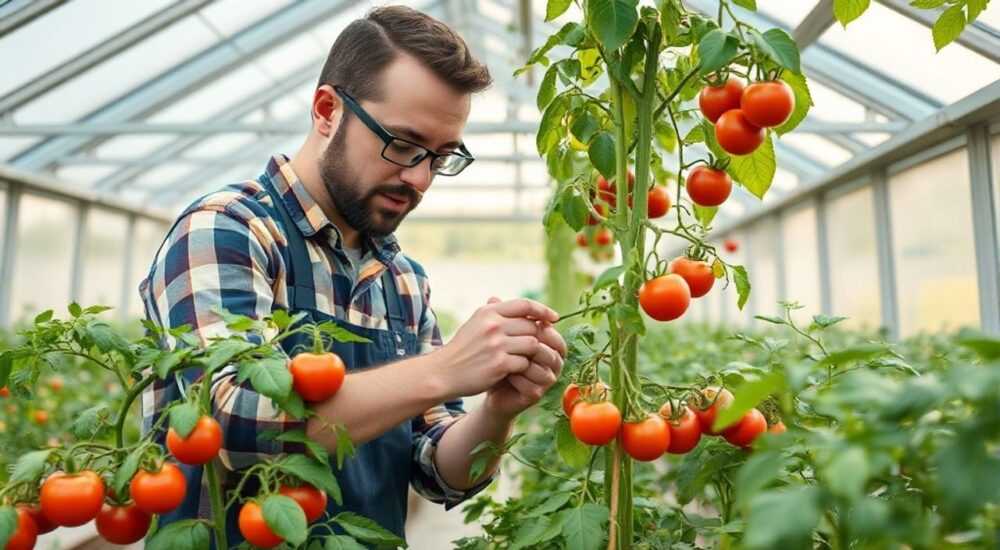 Как прищипывать томаты в теплице