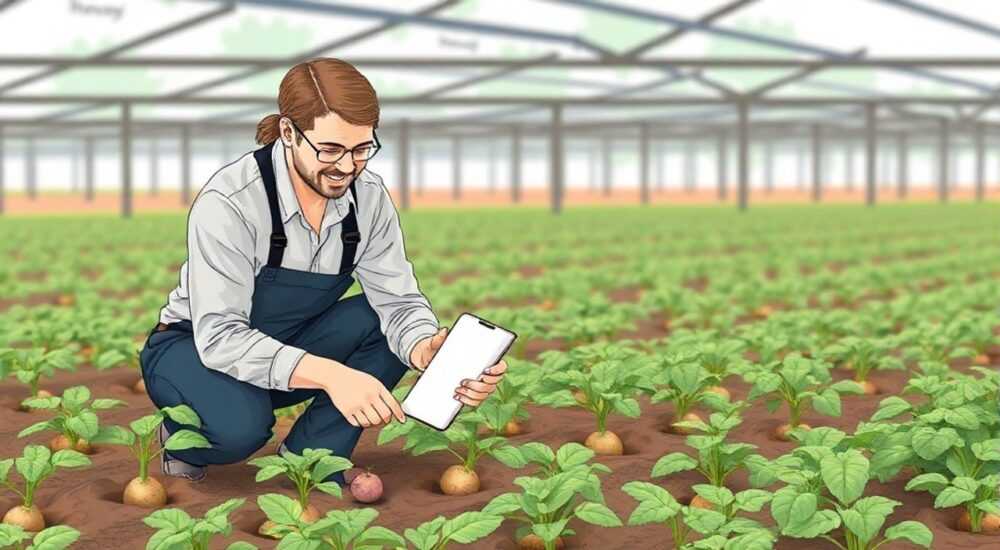 Как проверить фактическую густоту посадки картофеля