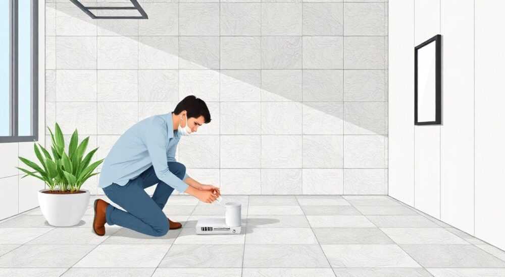 Как проверить качество укладки напольной плитки