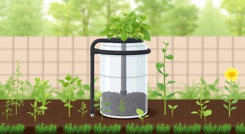 Как работает система капельного полива из емкости