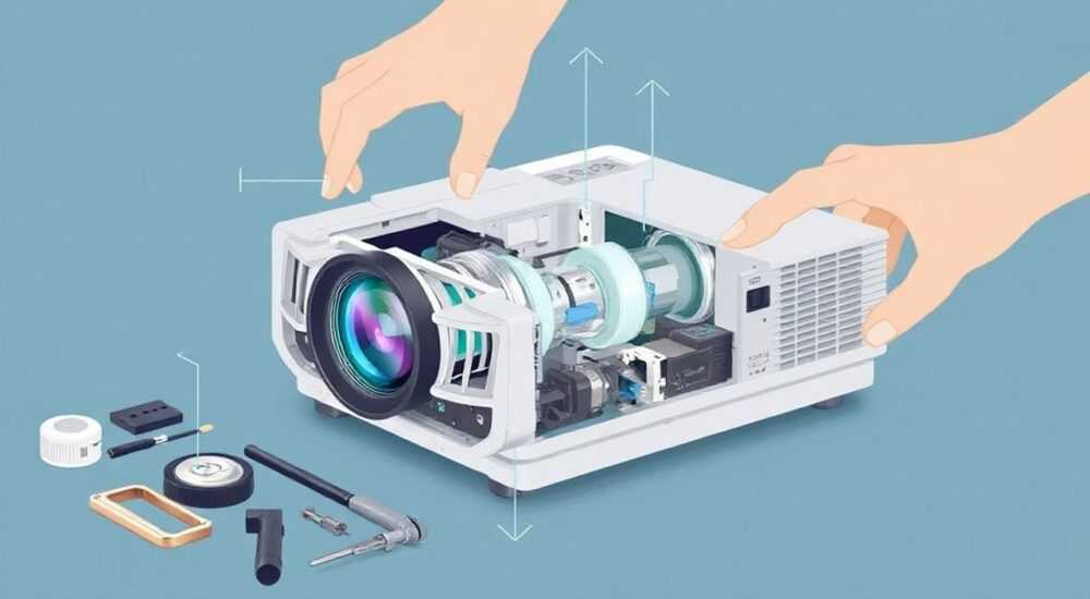 Как разобрать прожектор светодиодный led 100