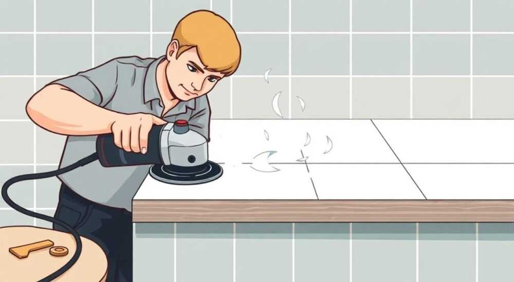 Как резать болгаркой керамогранит и плитку