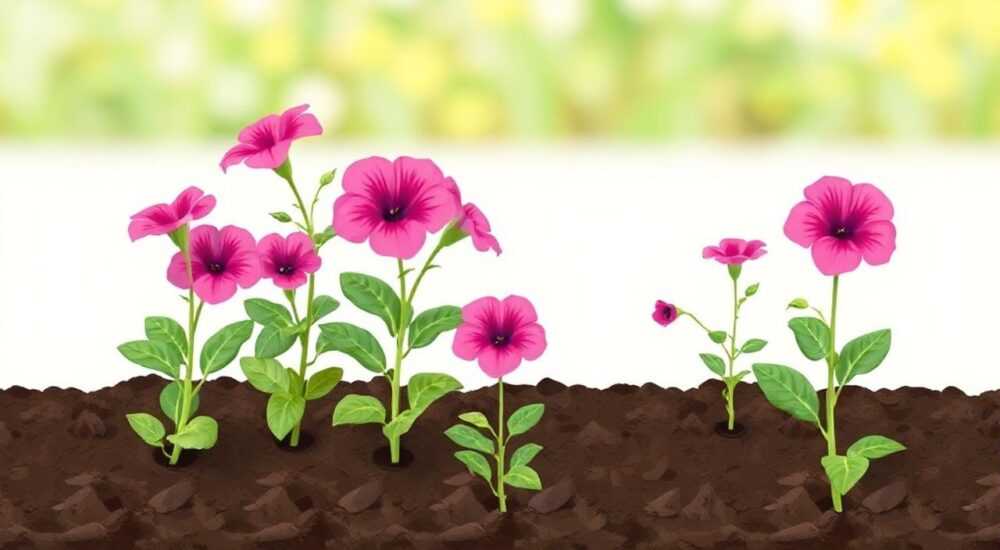 Как садить петунию в торфяные таблетки дома семенами
