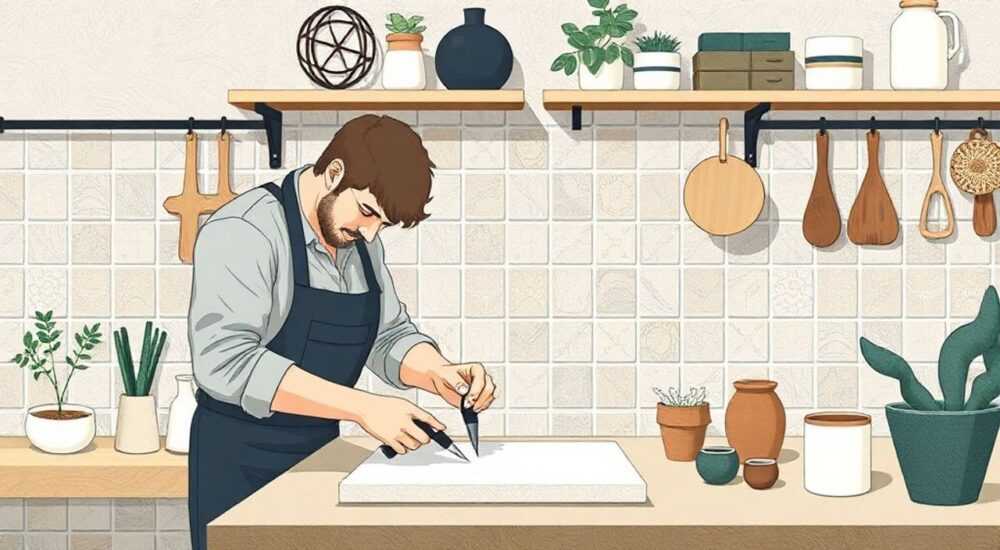 Как самому сделать керамическую плитку