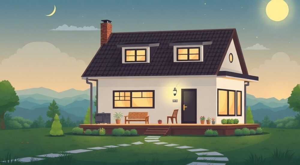 Как сделать автономное освещение на даче от 12 в