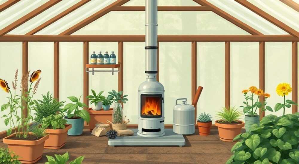 Как сделать буржуйку из газовых баллонах теплицы