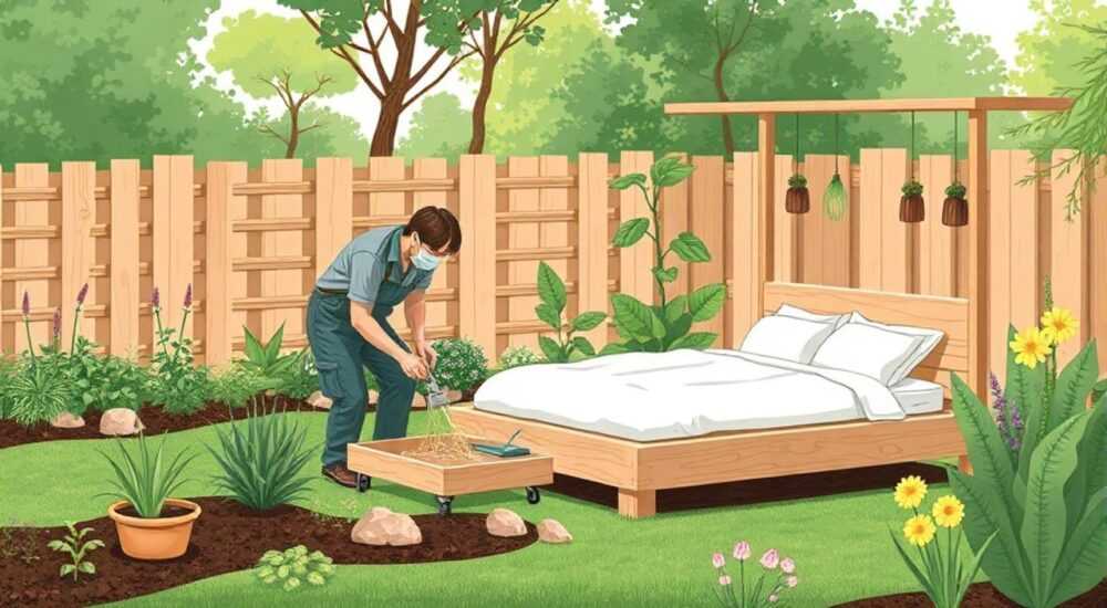 Как сделать грядки на целине