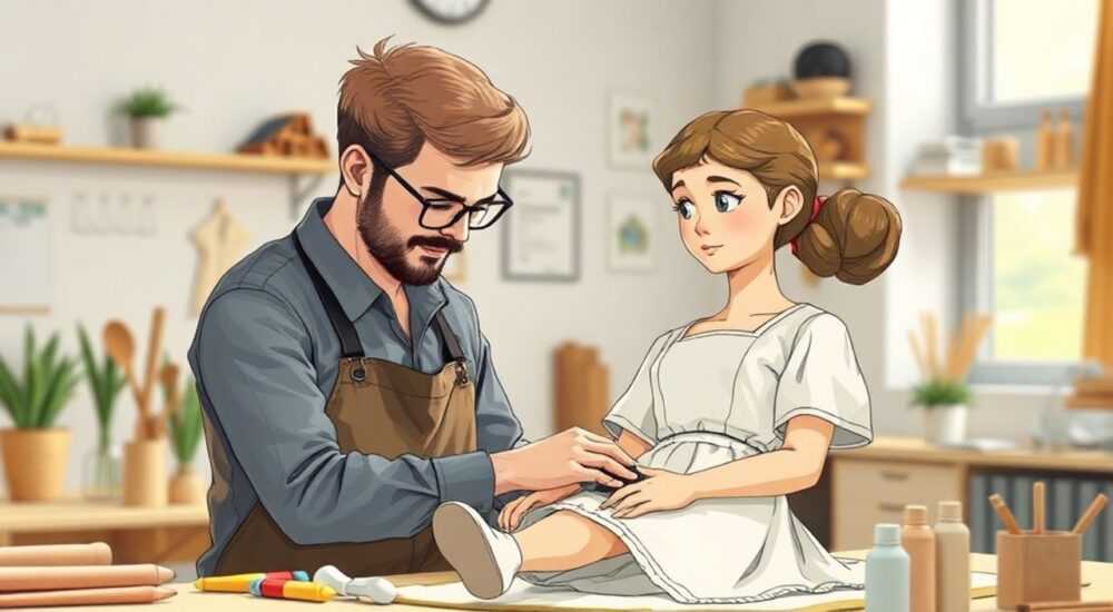Как сделать ростовую куклу на дачу