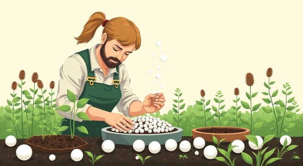 Как сделать шарики из удобрений для растений