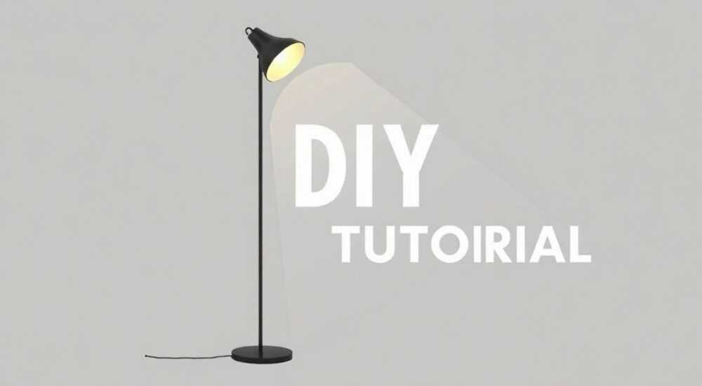 Как сделать торшер в домашних условиях