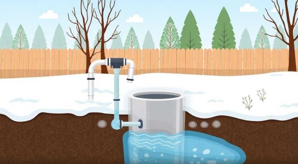 Как сделать зимний водопровод на даче из скважины