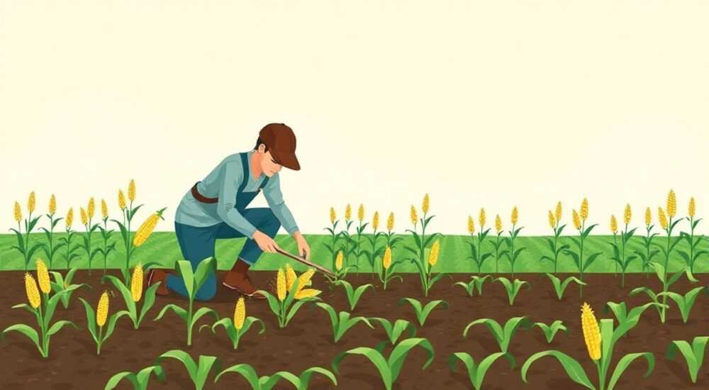 Как сеять кукурузу на рассаду