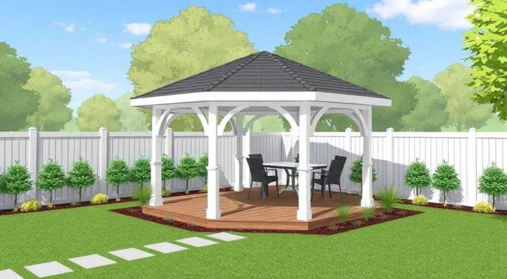 Как спроектировать беседку в sketchup