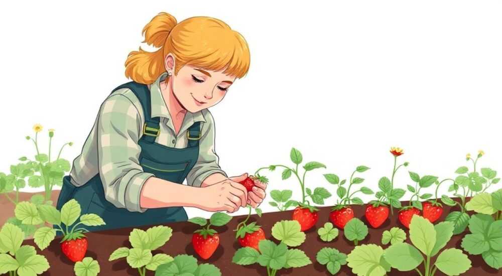 Как ухаживать за рассадой клубники