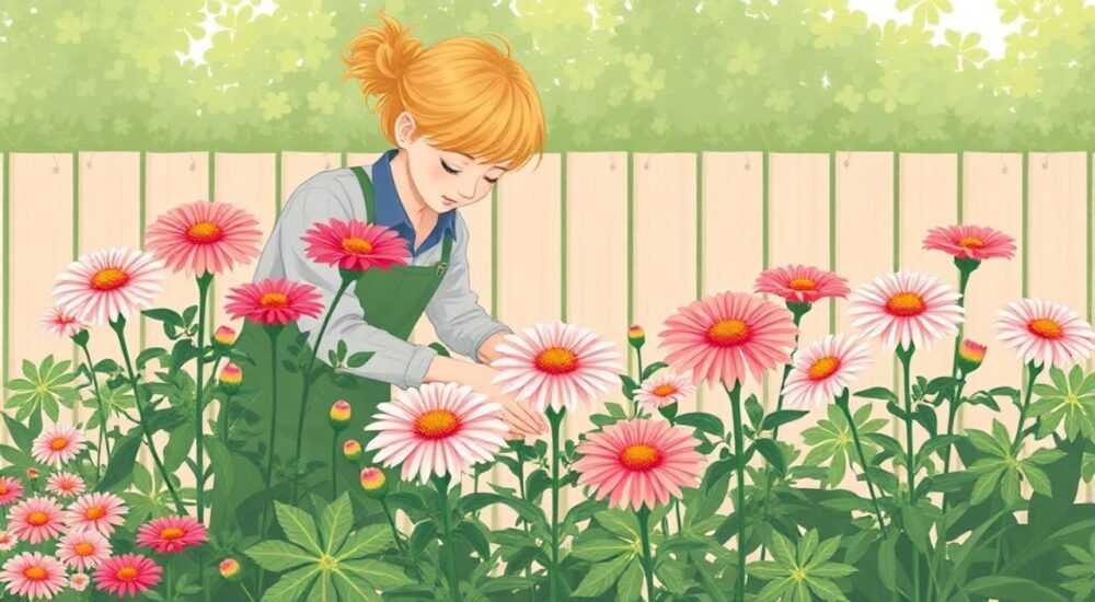 Как ухаживать за уличной хризантемой
