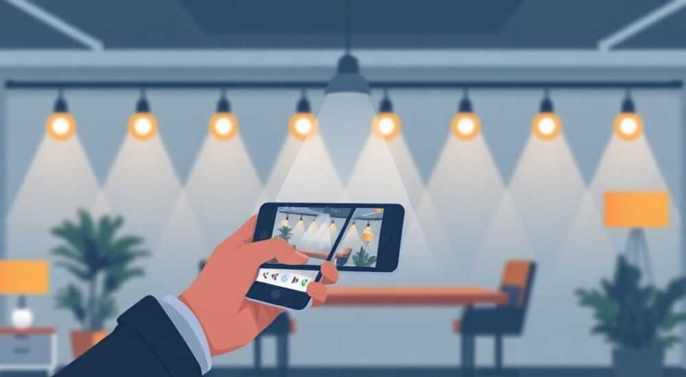 Как управлять светильником через телефон