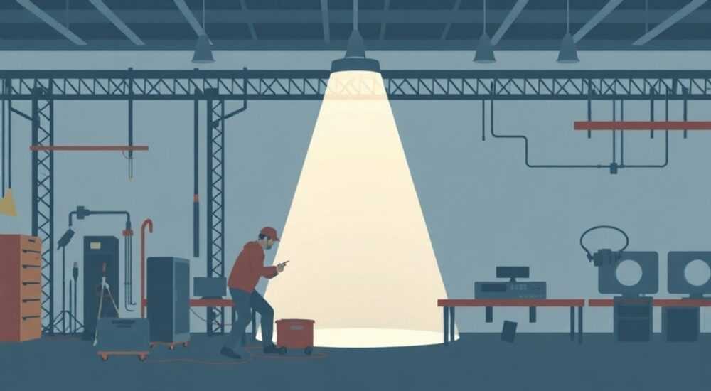 Как включить прожектор в immersive engineering