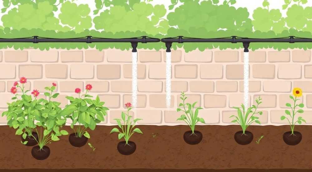 Как внести удобрения при капельном поливе