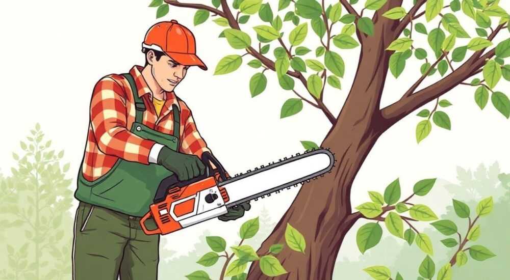 Как выбрать аккумуляторную пилу для обрезки деревьев