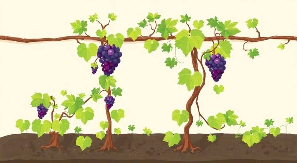 Как вырастить саженец винограда из лозы