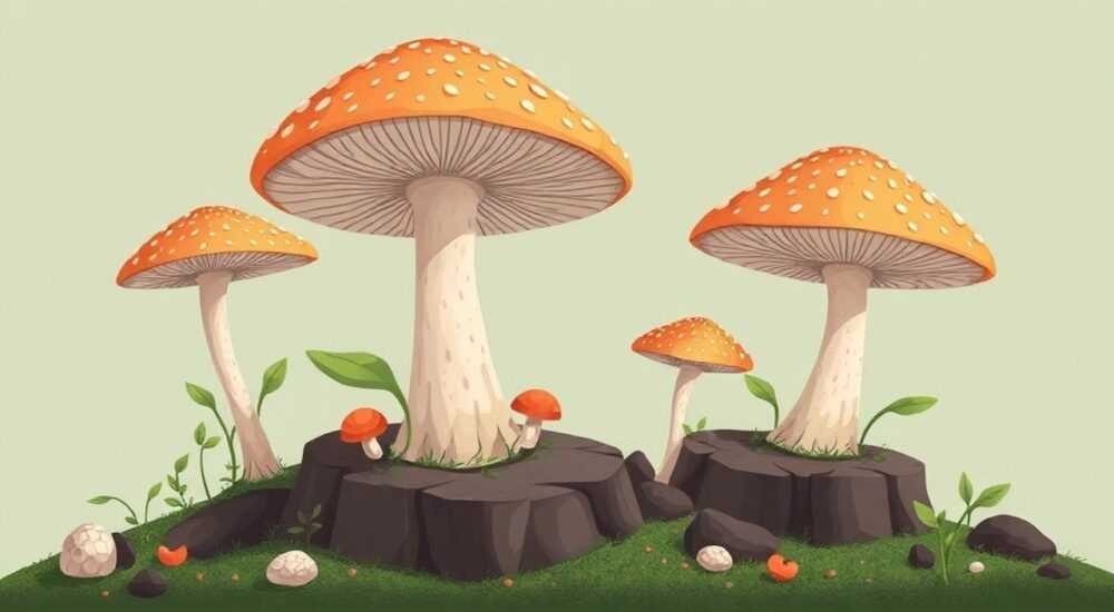 Как вырастить вешенки на даче на пнях