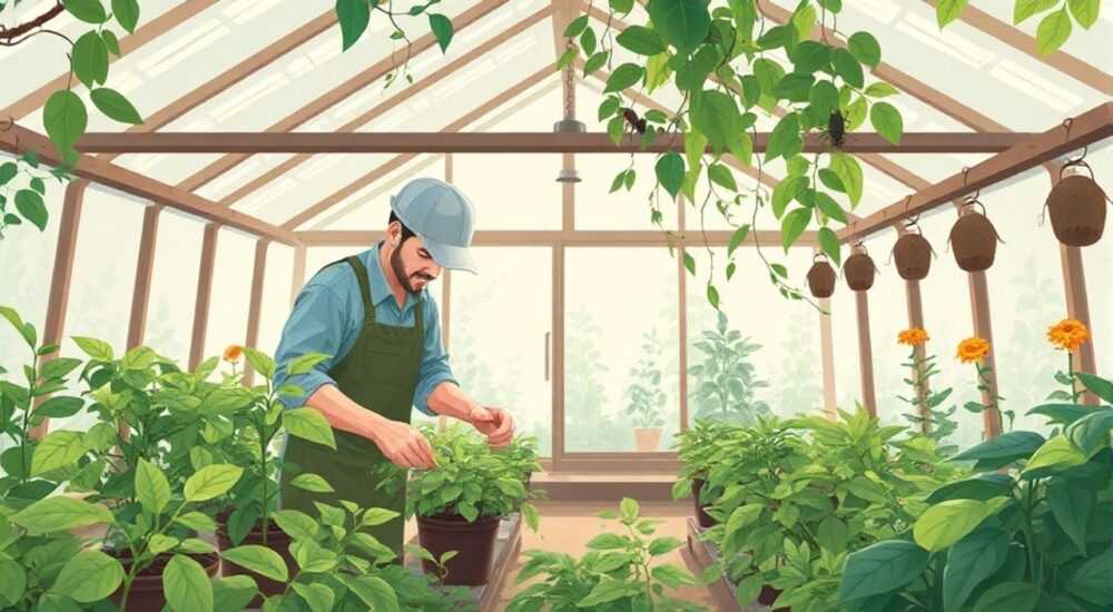 Как вывести паутинного клеща из теплицы