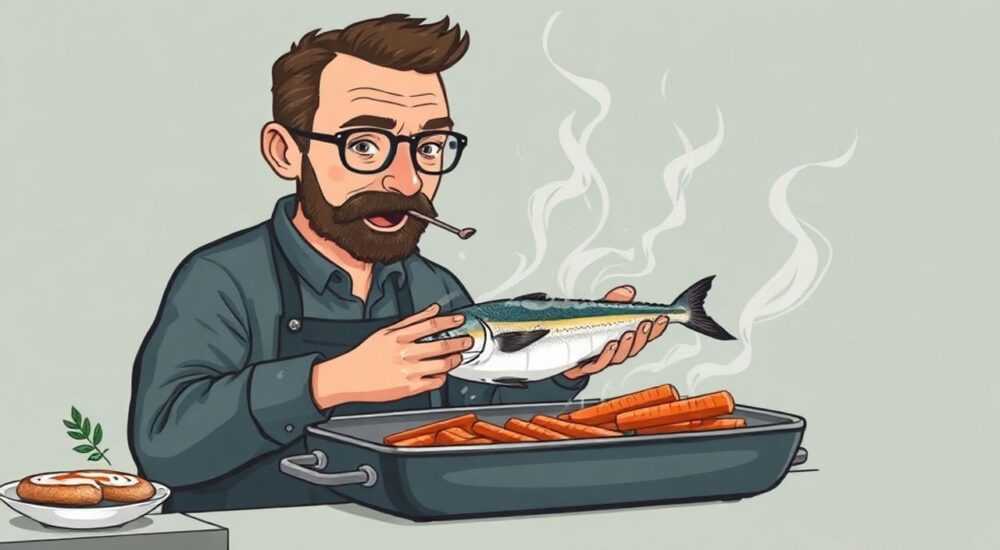 Как закоптить рыбу в коптильне горячего копчения на даче скумбрию