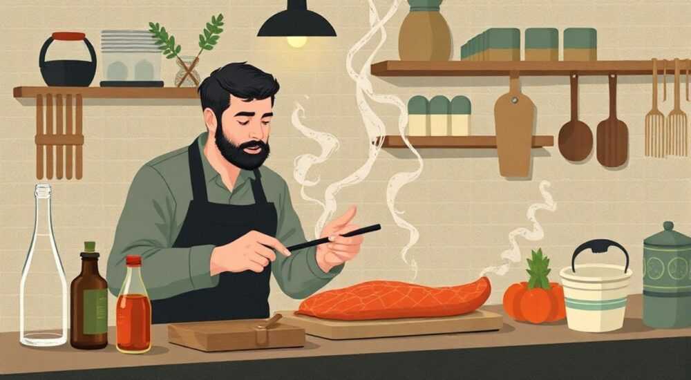 Как закоптить скумбрию на даче