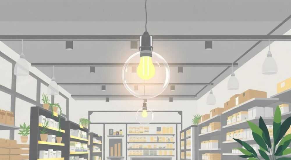Как заменить светильник в т з магазина