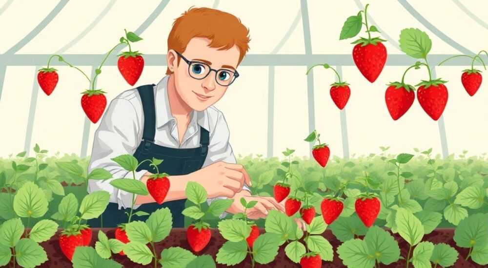 Как заработать на рассаде клубники