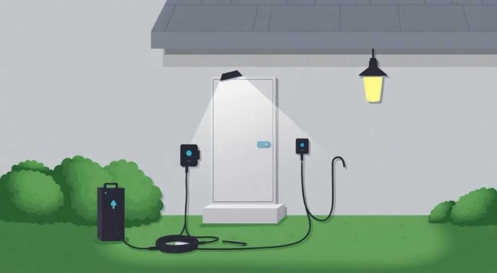 Как зарядить аккумулятор уличного светильника