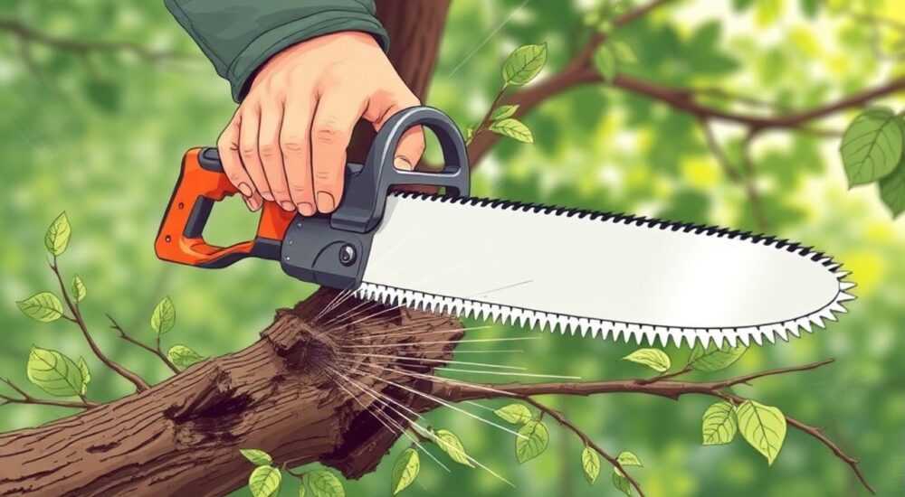Как заточить садовую ножовку для обрезки деревьев