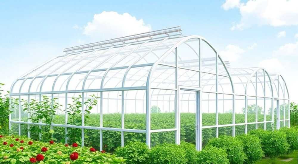 Какая профильная труба нужна для теплицы из поликарбоната