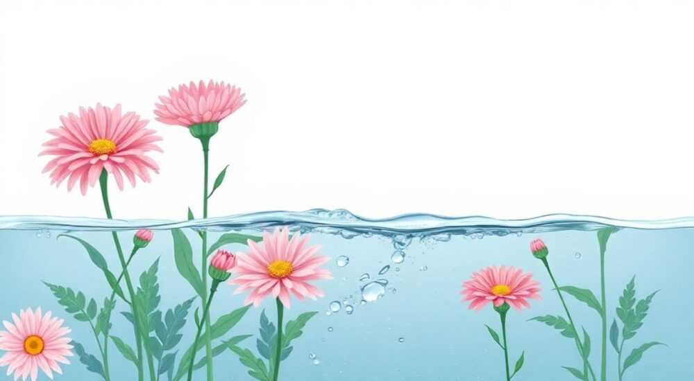 Какая вода нужна для хризантем
