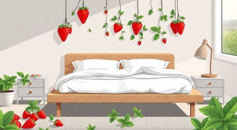 Какая высота грядки оптимальная для клубники