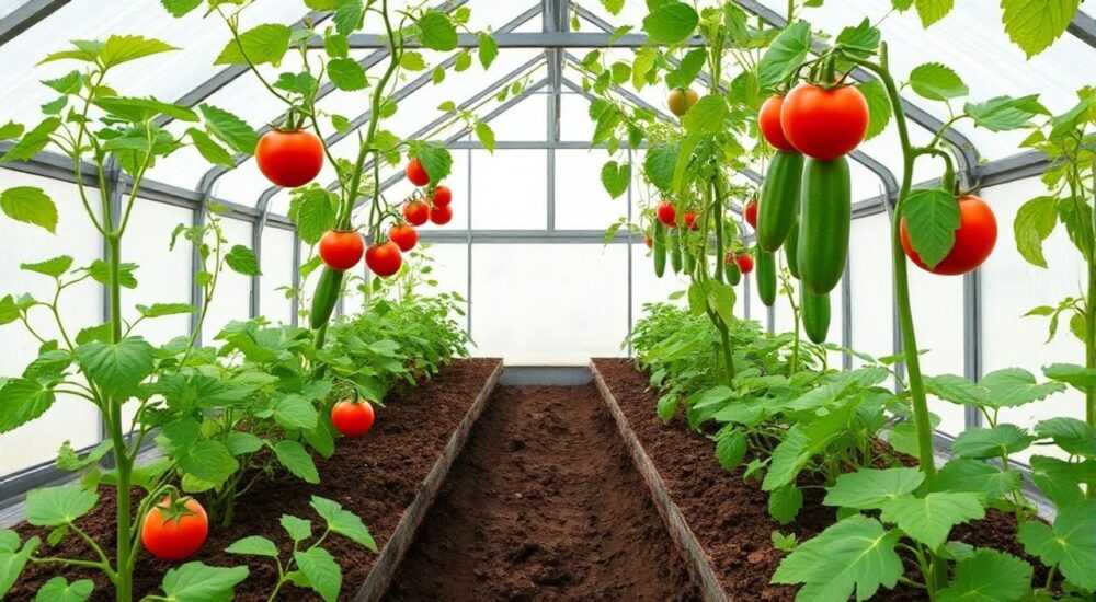 Какая земля нужна в теплицу под помидоры и огурцы