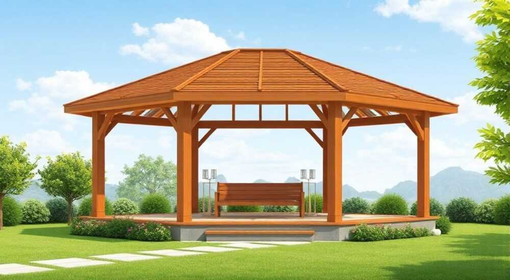 Какие бывают крыши домов беседок из дерева