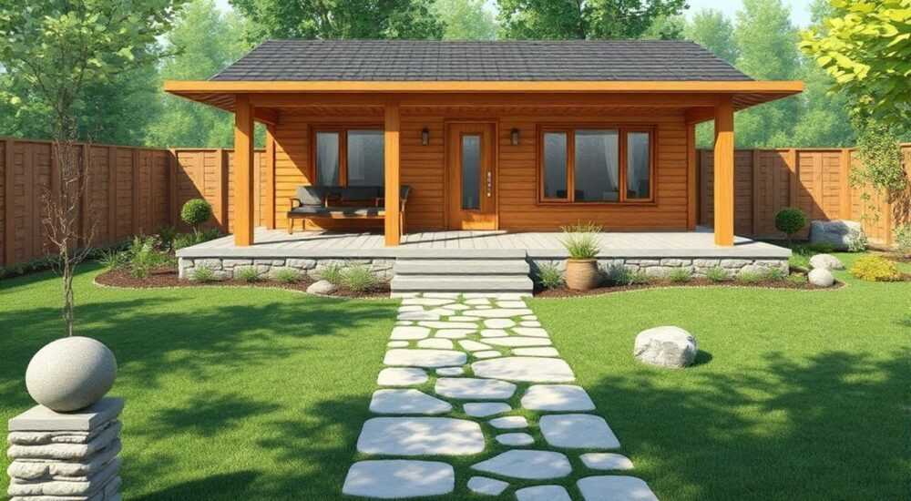 Какие дорожки из камня лучше на даче